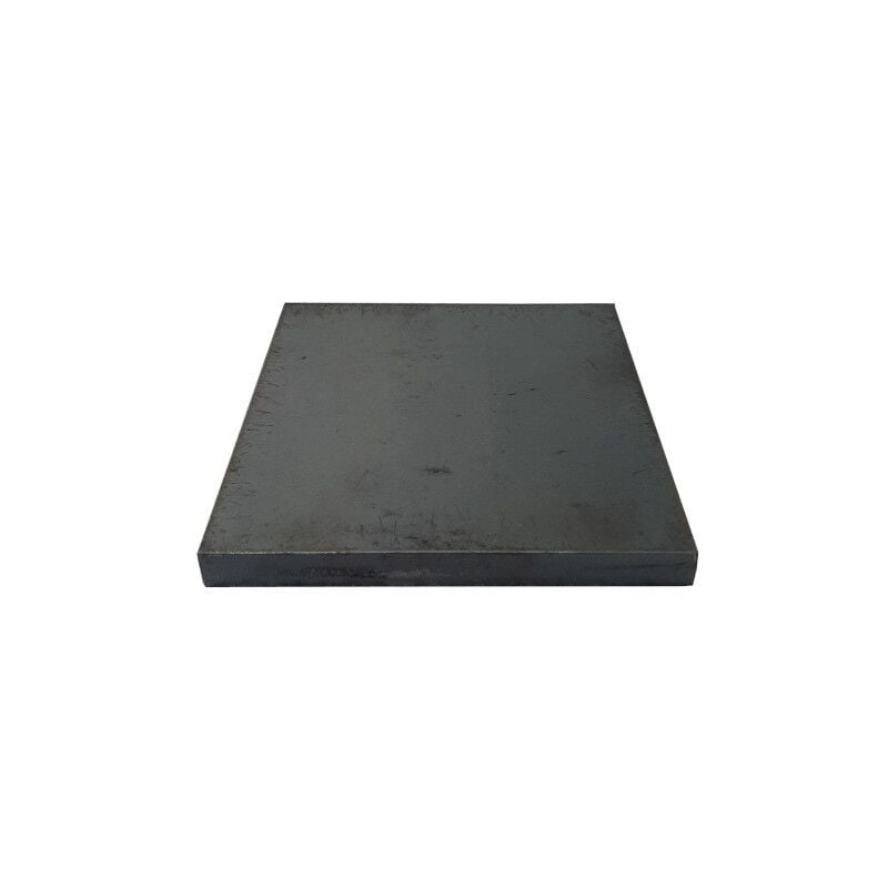 Platine de fixation acier 200x200 mm Epaisseur 10 mm