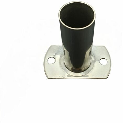 Platine De Fixation Echelle Piscine Hors Sol Bois Blanche 100759 Sans Visserie L'Unité