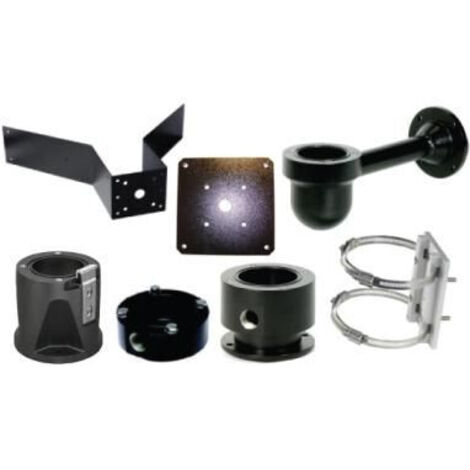 Platine de fixation Grise avec passage de câble pour caméra mobile BOSCH MIC-SCA-MG