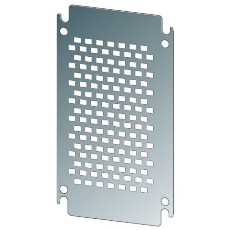 Platine de montage perforée et galvanisé pour 800x800mm (000138701)