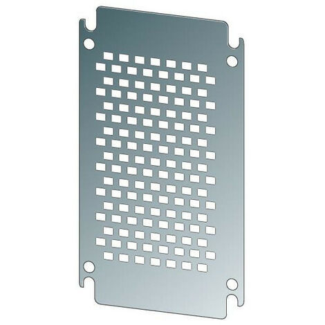 Platine de montage perforée galvanisé pour HxL 1000x1000mm 000138705 EATON MPP 100100 CS