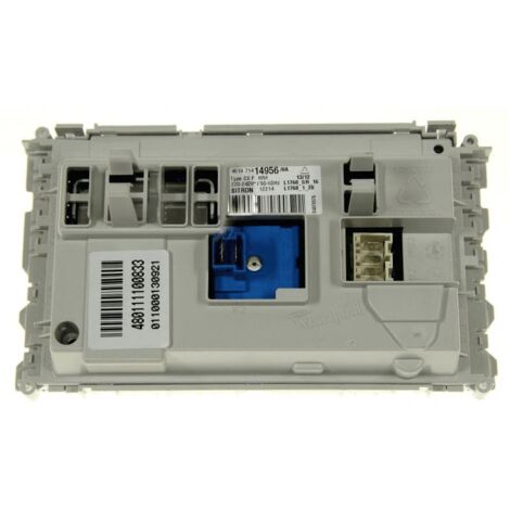 PLATINE DE PUISSANCE DOMINO PROGRAMMEE POUR LAVE LINGE WHIRLPOOL - 480111100833