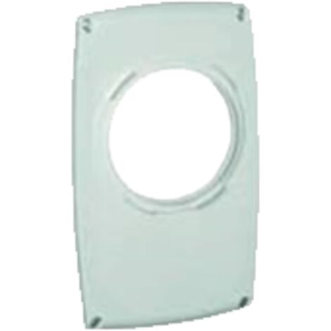 Platine de rénovation à vis pour les bouches - Blanc - Réf 11019054
