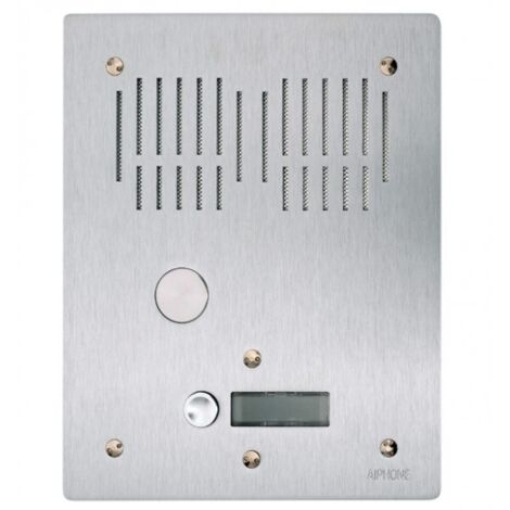 Platine de rue 1 bouton encastrée hauteur 224mm PA1B AIPHONE 100899