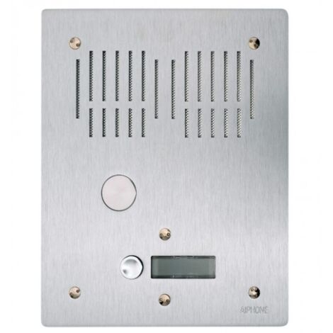 Platine de rue 1 bouton encastrée hauteur 224mm PA1B AIPHONE 100899