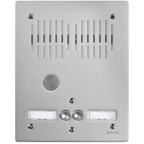 Platine de rue 2 touches d'appel série PAB - AIPHONE PA2B 100900