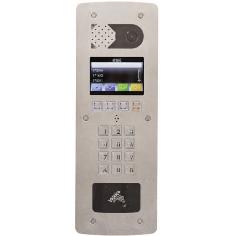 Plaque De Rue Supplémentaire 1 Appel Pour Visiophone Géniuskit – Caméra