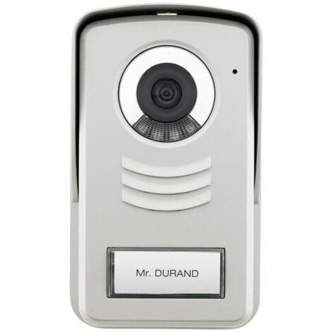 s EXTEL Interphone vid/éo Levo Access Edition Contact 720293 2 Fils Set Complet 1 Foyer Noir 1 pc