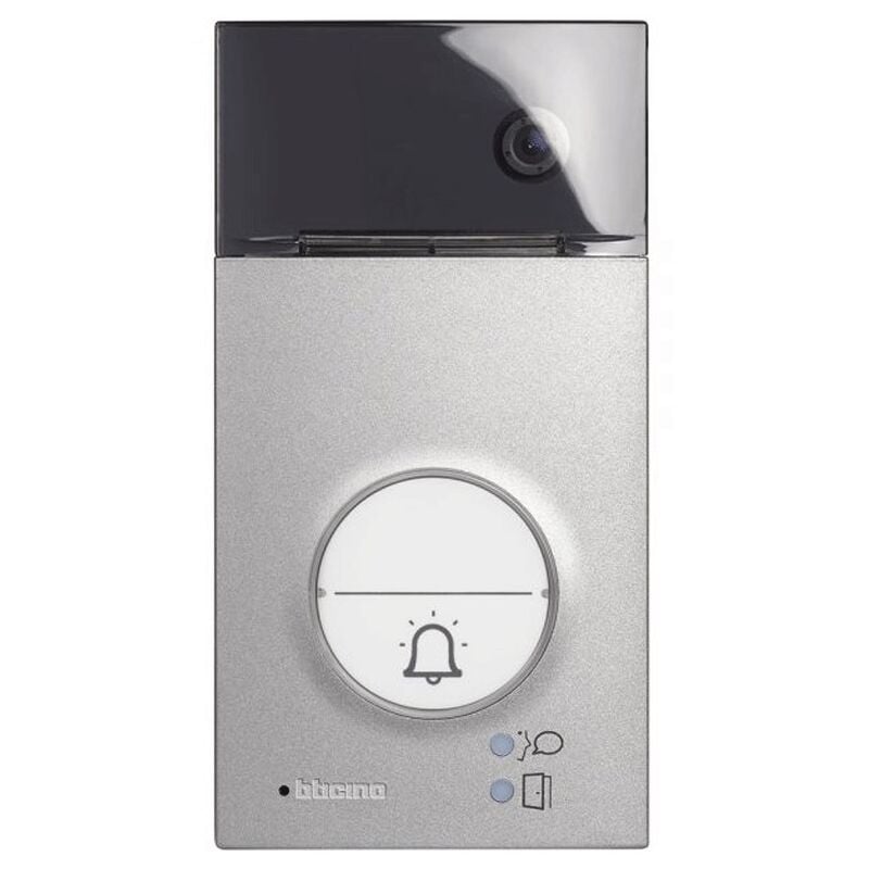 Panneau de commande Bticino vidéo 2 fils mural mono ou à 2 écrans 343091