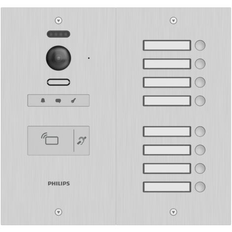 Platine de rue pro 8 noms - WelcomeHive 2 - Philips - 531063
