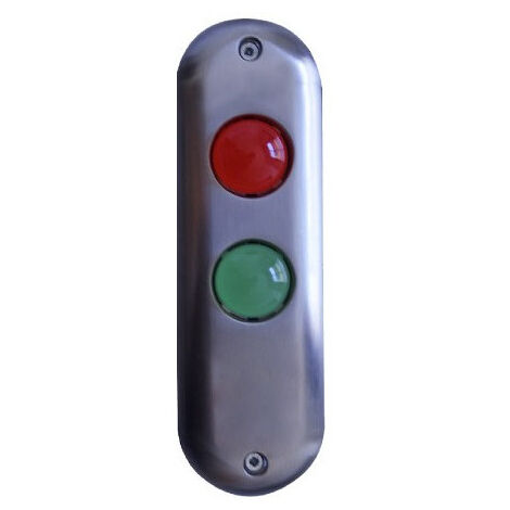 PLATINE DE SIGNALISATION ROUGE/VERT -