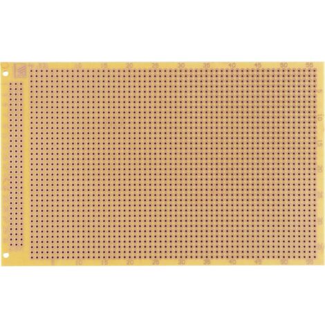 Platine de test Rademacher WR-Typ 931 931-HP selon directive IHK Bakélite (L x l) 100 mm x 160 mm 35 µm Pas 2.54 mm 1 p
