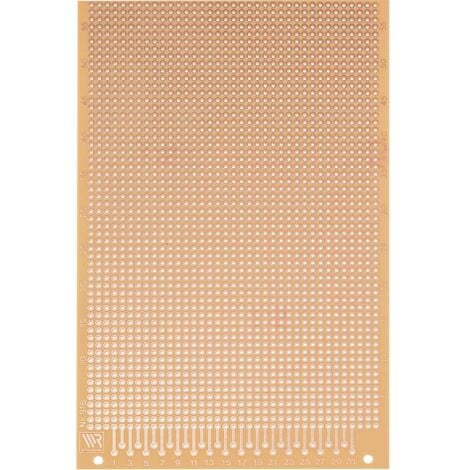 Platine d'expérimentation Rademacher WR-Typ 916 VK C-916-HP Bakélite (L x l) 160 mm x 100 mm 35 µm Pas 2.54 mm 1 pc(s)