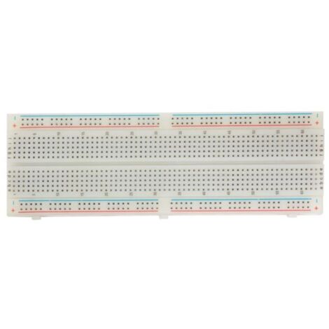 Platine D'expérimentation Sans Soudure - 830 Points De Connexion