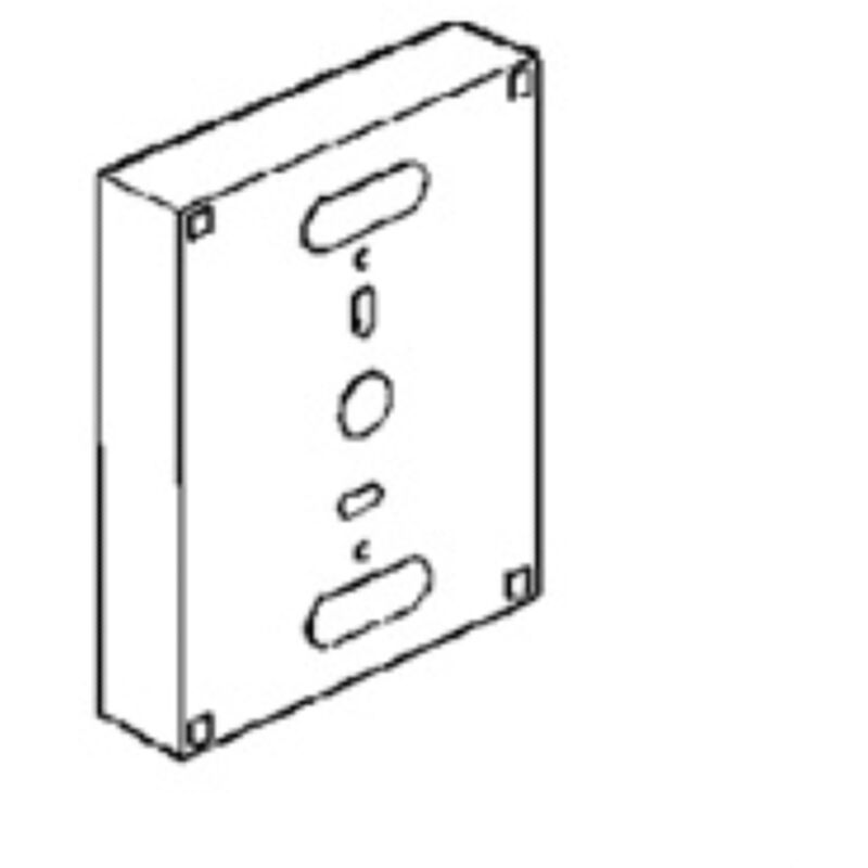 Legrand - ekinoxe coffret mini 8 modules platine disjon