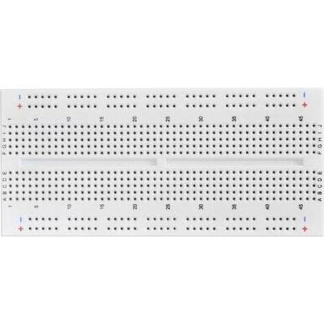 PLATINE ENFICHABLE TRU COMPONENTS 0165-40-1-33010 1268694 NBR TOTAL DE PÔLES 610 (L X L X H) 124.46 X 57.15 X 8.4 MM 1