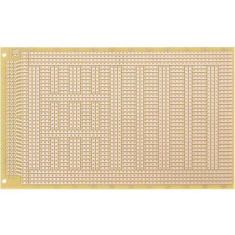Platine Euro Rademacher WR-Typ 941 941-EP Epoxy (L x l) 16 cm x 10 cm 35 µm Pas 2.54 mm 1 pc(s)