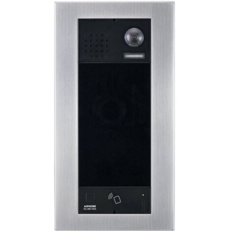 Platine ip défilement écran tactile 7'' boucle mag. lecteur HID intégré IXGDM7HIDA AIPHONE 201002