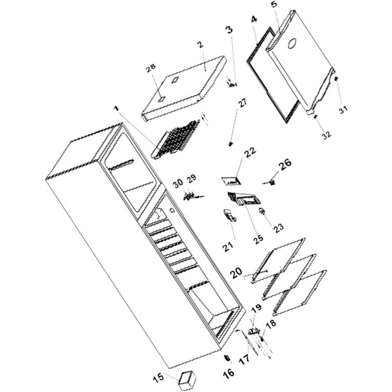 Platine led repère 22