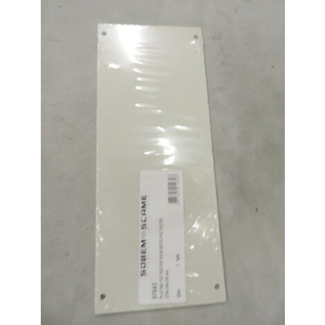 Platine polyester non perforée pour boite 270x135mm pour boite série MORVAN