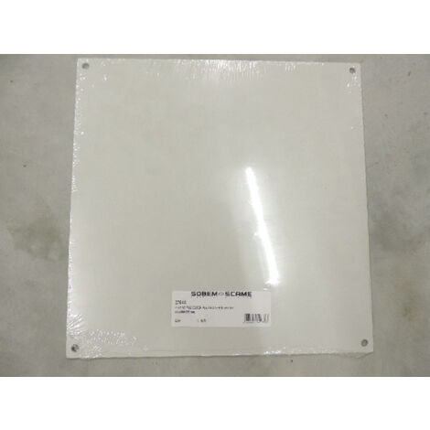 Platine polyester non perforée pour boite 360x360mm pour boite série MORVAN