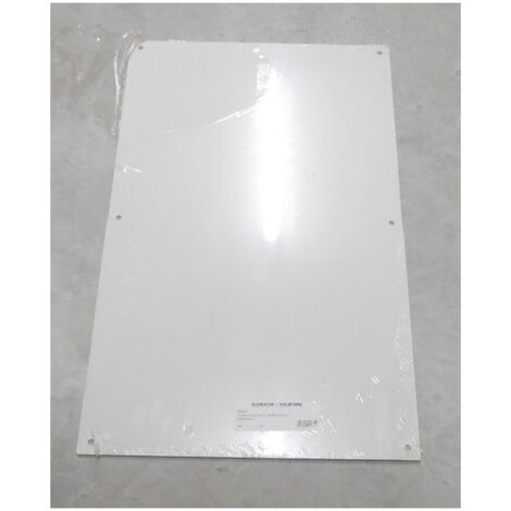Platine polyester pleine 500x750mm pour coffret industriel série BOURGOGNE