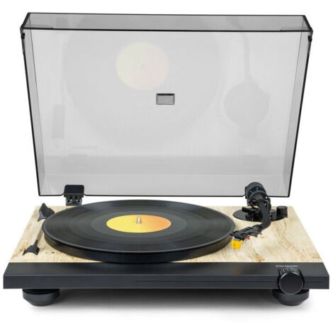 Platine tourne-disques THOMSON noire et bois - TV Son Photo Platine tourne-disques THOMSON noire et bois - TV Son Photo