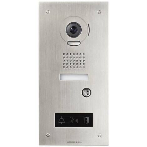 Platine vidéo inox enc synthèse vocale pictos pour jp4med JPDVFL AIPHONE 130317