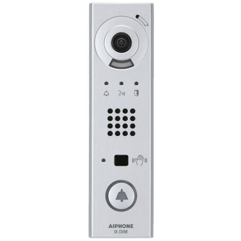 Platine vidéo ip, sip et onvif largeur étroite 200994 - AIPHONE IXDVM