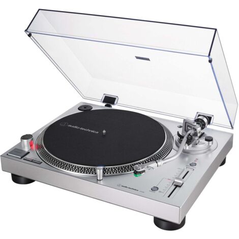 Platine vinyle Audio-Technica AT-LP120XUSBSV Argent