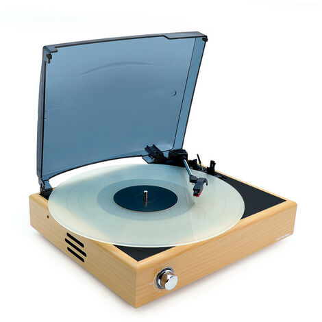 Platine vinyle avec haut-parleurs intégrés