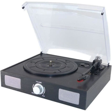 Platine vinyle INOVALLEY TD11 avec disque numérique USB et haut-parleurs intégrés