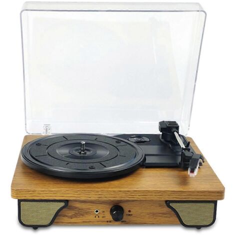 Platine vinyle multifonctionnelle avec prise européenne A--