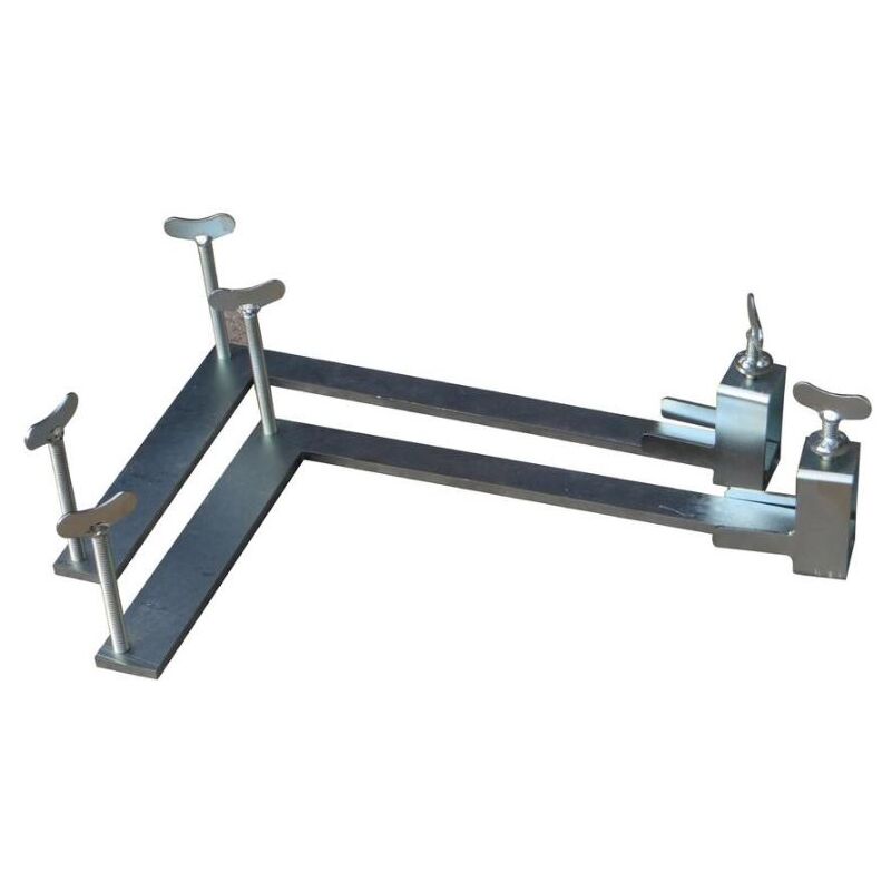 Paire platines arasement construction collee Mondelin 361200