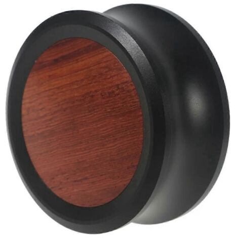 Platines vinyle LP de 76 mm de diamètre, en aluminium et bois.