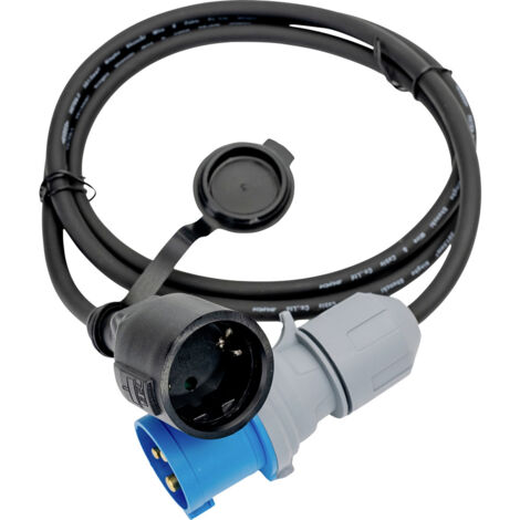 Platinet 46278 EVGP51 CEE Adapterkabel 16 A  230 V 1 St.