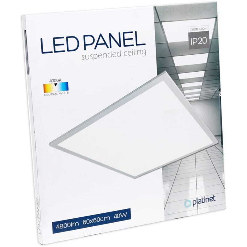 Platinet Led Panel 60 X60 Plp6060120lm 40w 120 Lm