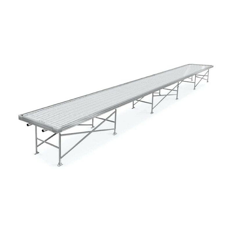 Platinium Hydroponics - Table de culture Rolling Bench - Tray à coller - 1.22 x 5.49 m