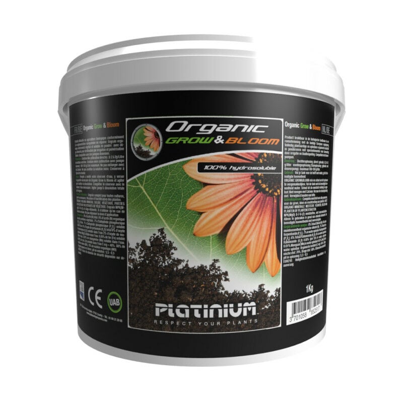 Platinium - Croissance et floraison - Organic Grow & Bloom - 1KG