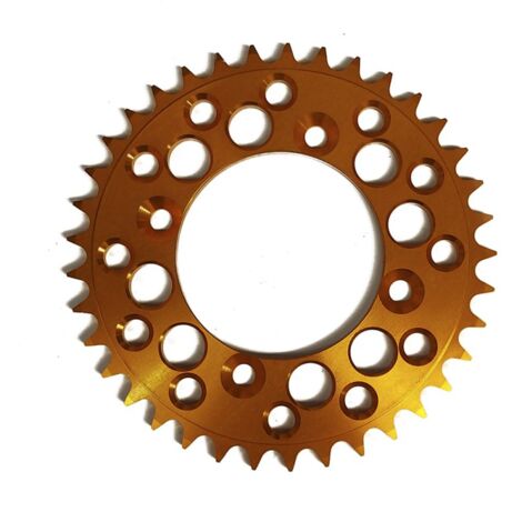 Plato 37 dientes 155mm aluminio pit bike