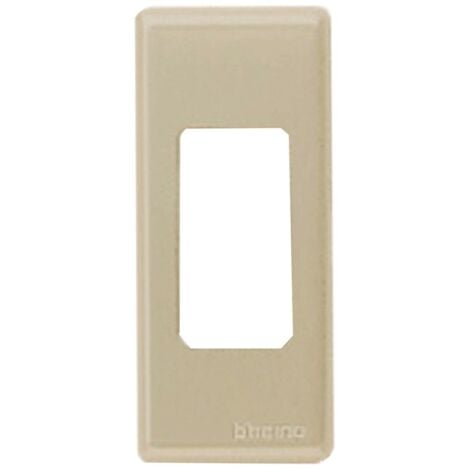 Plato Bticino Magic 1 plaza aluminio 5367/1X