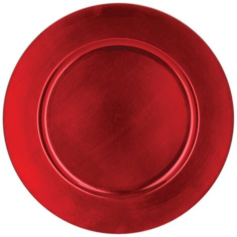 Plato Christmas Colorama D33cm rojo - Atmosphera créateur d'intérieur