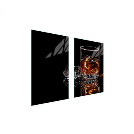 PLATO COCINA PROTECTOR DE VIDRIO 65x52 WHISKY