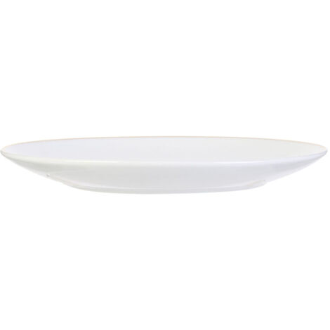PLATO CON RIBETE DORADO 20 CM KA4570 (Venta minima 3 Unidades)