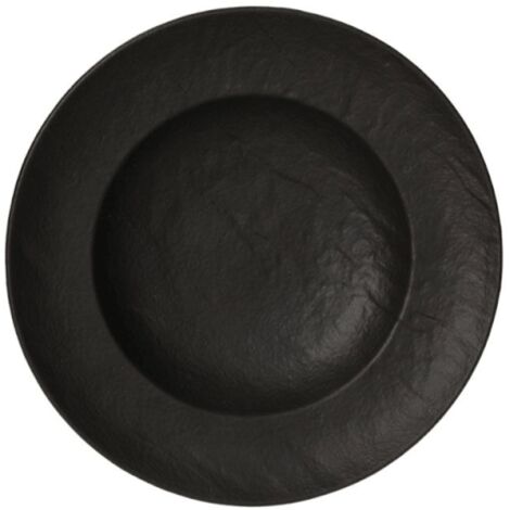 Plato Cuenco&nbsp25 cm Vulcania en porcelana negra