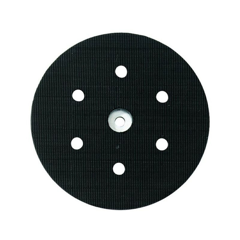 

631156000 Plato de apoyo multiperforado Enganche velcro D150 mm Dureza blando - Metabo