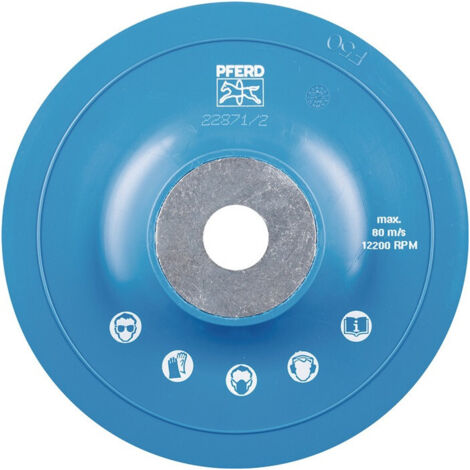 Plato  de  apoyo  GT  D.125mm  M14  con  tuerca  tensora  PFERD