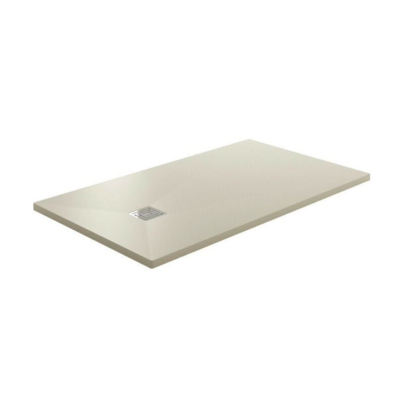 

Plato de ducha 120x70 Beige Resitec Rock - GME