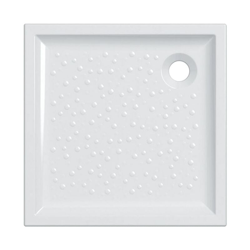 

Plato de ducha 70x70 cm Pozzi Ginori en cerámica Bastia | Blanco