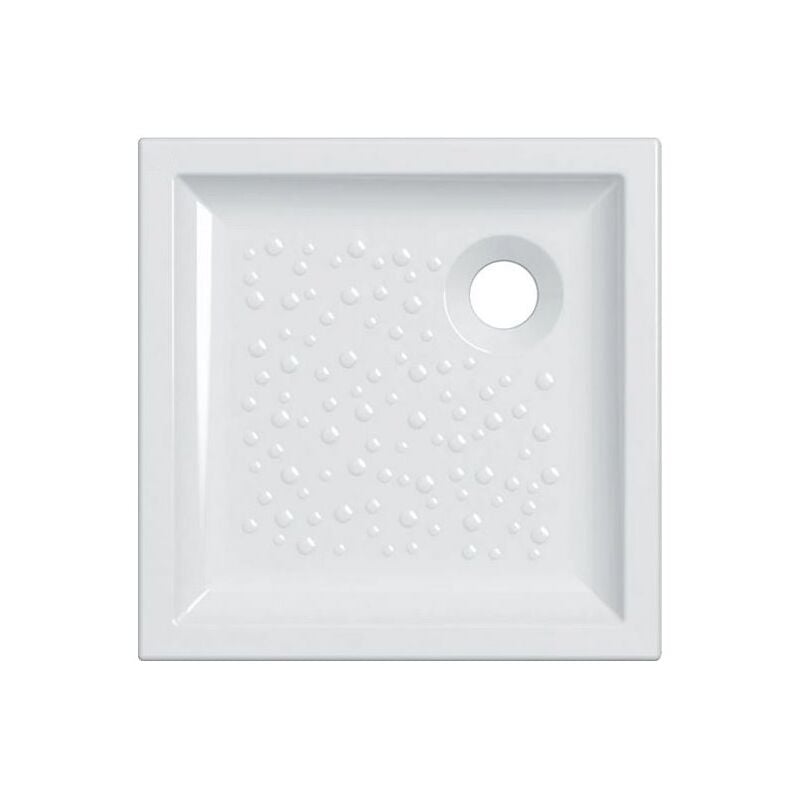 

Plato de ducha 90x90 cm Pozzi Ginori en cerámica Bastia | Blanco